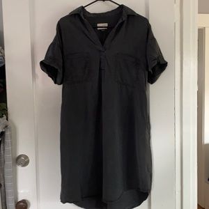Universal Thread Black Shirt Dress w/ pockets